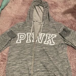 Victoria Secret Pink full zip hoodie